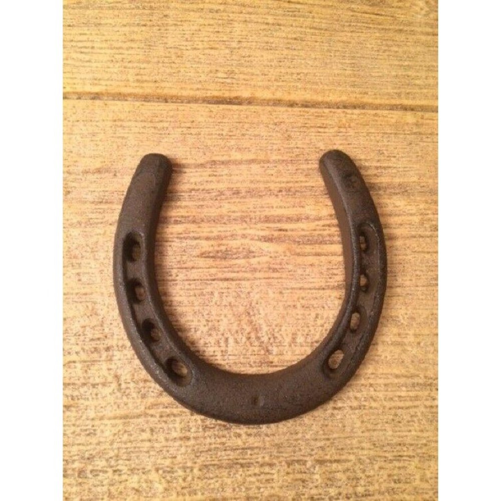 ONE 5" tall Cast Iron Large Horseshoe 05208